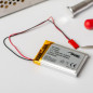 Batterie au Lithium polymère LP601730 3,7 V 250 mAh AKYGA AKY0384 Li-Po PCM JST 2 Broches Connecteur 2,54 15 cm Batterie au Lithium polymère LP601730 3,7 V 250 mAh AKYGA AKY0384 Li-Po PCM JST 2 Broches Connecteur 2,54 15 cm