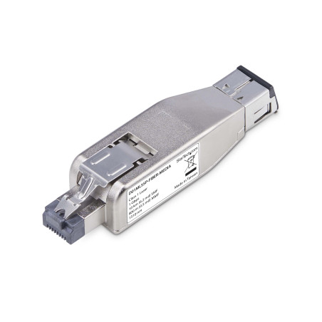 StarTech.com Convertisseur de Média Ethernet Gigabit Fibre vers RJ45, Optique Monomode 10km/Multimode 800m, Micro Mini, TAA
