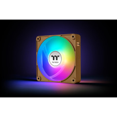 Thermaltake CT120 EX ARGB Sync|120mm|Pack de 3|Connexion en série magnétique MagForce 2.0|PWM 500-2000 TR/Min|9 LED adressables|