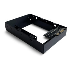 FANTEC 2534 MB-Bracket 25 - 2 Pieces - Adapter for Installing a 2.5" SSD Or 2.5″ HDD in The housing of The FANTEC MB Device Seri