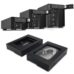 FANTEC 2534 MB-Bracket 25 - 2 Pieces - Adapter for Installing a 2.5" SSD Or 2.5″ HDD in The housing of The FANTEC MB Device Seri