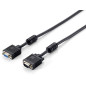 equip VGA Verlängerungscable 3+7 HDB15, AWG30, 5m, noir