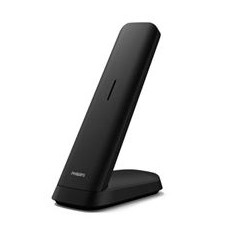 Philips M4701B/12 - Téléphone Fixe sans Fil DECT, écran 4,6 cm, écran LCD, rétroéclairage, Agenda 50 Chiffres, Mains Libres, Tou