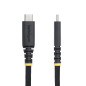 StarTech.com Câble de Charge USB-C de 3m, Verrouillage par Vis Latérale, 240W (5A) PD EPR, Câble USB 2.0 Robuste, USB-IF StarTech.com Câble de Charge USB-C de 3m, Verrouillage par Vis Latérale, 240W (5A) PD EPR, Câble USB 2.0 Robuste, USB-IF