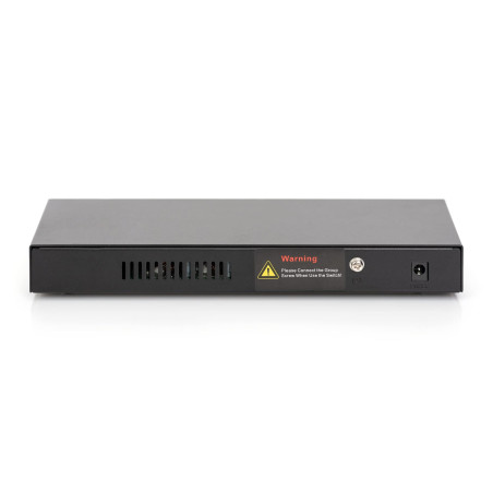 DIGITUS Commutateur réseau PoE - 8 ports - Gigabit Ethernet - non administré - 8x ports RJ45 - budget PoE 135W - 10/100/1000 Mbi