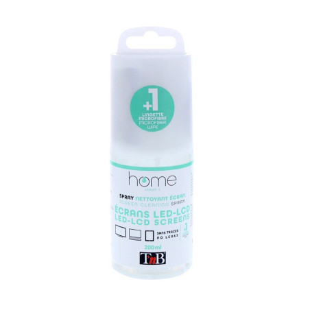 T'nB - Gel de nettoyage écran 200 ml + Tissu microfibre