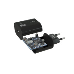 Cellularline - Super Fast Charger Kit 25W - Chargeur Secteur pour Appareils Samsung Compatibles avec 25W Super Fast Charge Power