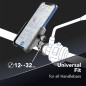 Cellularline | Rider Steel - Universale - Support de Smartphone en Aluminium pour Motos et vélos à Guidon Rond - Universel pour Cellularline | Rider Steel - Universale - Support de Smartphone en Aluminium pour Motos et vélos à Guidon Rond - Universel pour