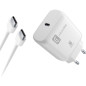 Cellularline - Super Fast Charger Kit 25W - Chargeur Secteur pour Appareils Samsung Compatibles avec 25W Super Fast Charge Power Cellularline - Super Fast Charger Kit 25W - Chargeur Secteur pour Appareils Samsung Compatibles avec 25W Super Fast Charge Power