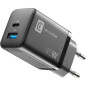 Cellularline | Chargeur Secteur Multipower Micro | Super Fast Charger 45 W avec 2 Ports USB-C avec Technologie Gan – Compatible Cellularline | Chargeur Secteur Multipower Micro | Super Fast Charger 45 W avec 2 Ports USB-C avec Technologie Gan – Compatible