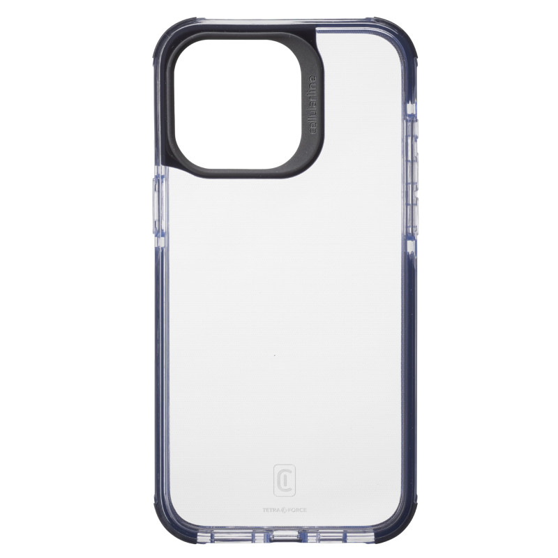 cellularline - Tetra Force Strong Guard - iPhone 15 Pro Max - Étui Flexible Ultra-Protecteur, Anti-Choc avec Technologie antibac cellularline - Tetra Force Strong Guard - iPhone 15 Pro Max - Étui Flexible Ultra-Protecteur, Anti-Choc avec Technologie antibac