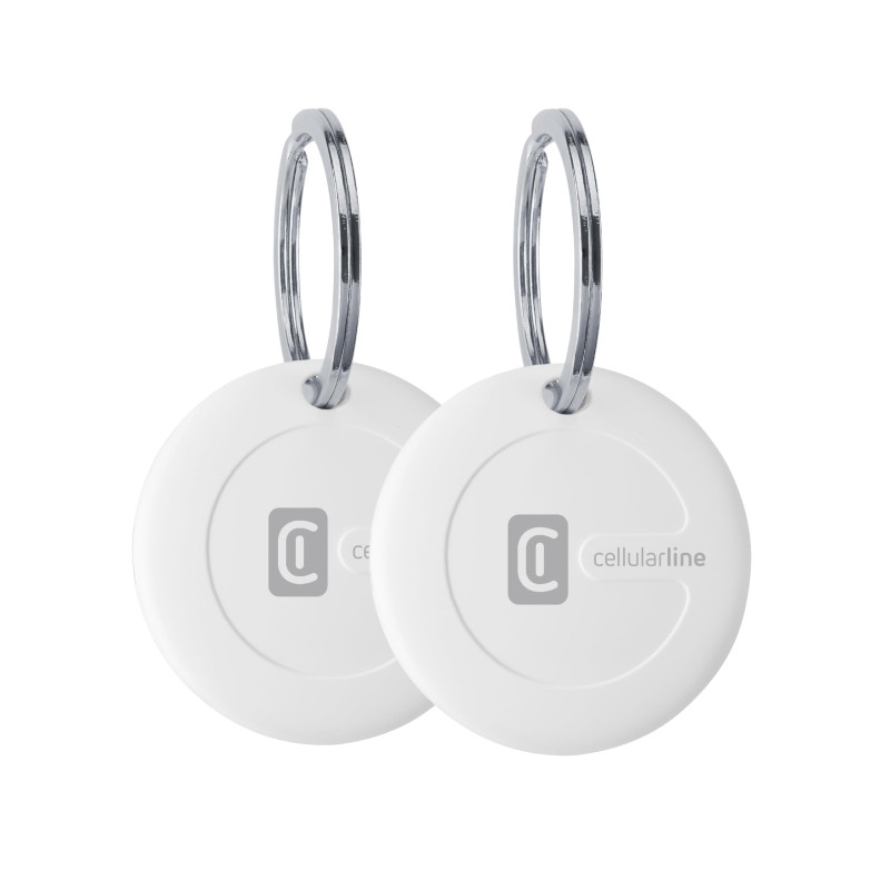 Cellularline Tracy - Détecteur d'objets Compatible avec Apple iOS Find Me - Batterie remplaçable (durée 1 an) - Résistant à la p Cellularline Tracy - Détecteur d'objets Compatible avec Apple iOS Find Me - Batterie remplaçable (durée 1 an) - Résistant à la p