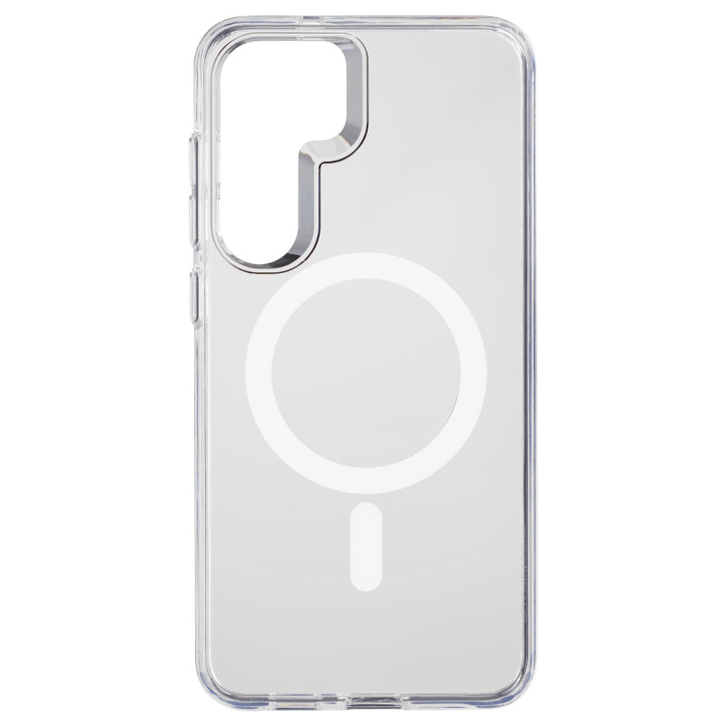 Cellularline - Gloss Mag - Compatible avec Galaxy S25 - Coque magnétique - Compatible avec la Charge sans Fil MagSafe - Transpar Cellularline - Gloss Mag - Compatible avec Galaxy S25 - Coque magnétique - Compatible avec la Charge sans Fil MagSafe - Transpar