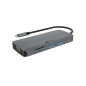 ICY Box Station d'accueil USB-C (10-en-1) avec 1x HDMI (4K 60 Hz), 1x VGA (2K 60 Hz), 3X USB-A, 1x USB-C, Lecteur de Cartes SD/m ICY Box Station d'accueil USB-C (10-en-1) avec 1x HDMI (4K 60 Hz), 1x VGA (2K 60 Hz), 3X USB-A, 1x USB-C, Lecteur de Cartes SD/m