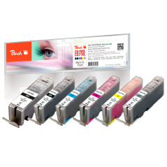 PEACH PI100-313 CARTUCHO DE TINTA CANON PGI-570XL/CLI-571XL MULTI-6-PACK FOTO NEGRO, FOTOS CIAN, FOTOS GRIS, FOTO MAGENTA, AMARI