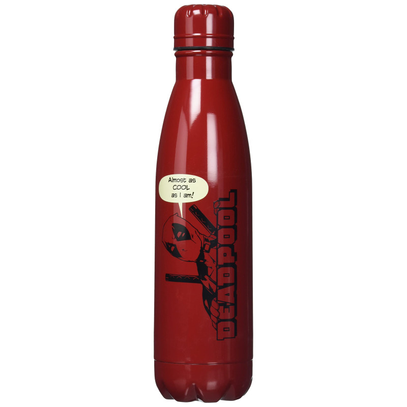Marvel Mdb25394 Gourde en Acier 500 ml - Deadpool Adulte Unisexe, Multicolor, 26 cm Marvel Mdb25394 Gourde en Acier 500 ml - Deadpool Adulte Unisexe, Multicolor, 26 cm