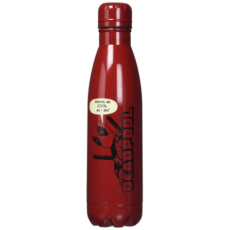 Marvel Mdb25394 Gourde en Acier 500 ml - Deadpool Adulte Unisexe, Multicolor, 26 cm