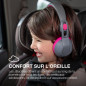 JLab JBuddies Studio 2 Casque sans Fil pour Enfants - Bluetooth, Volume limité, Micro intégré, 65h+ d'autonomie, Isolation phoni JLab JBuddies Studio 2 Casque sans Fil pour Enfants - Bluetooth, Volume limité, Micro intégré, 65h+ d'autonomie, Isolation phoni