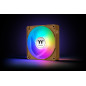 Thermaltake CT140 EX Reverse ARGB Sync|140mm|Pack de 3 | Connexion en série magnétique MagForce 2.0 | PWM 500-1800 TR/Min | 9 LE