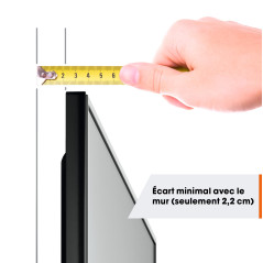 Vogel's TVM 1605 Support Mural TV Plat pour téléviseurs de 40-100 Pouces, Poids Max. 75 kg, Support TV Max. VESA 600x400, Compat