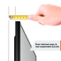 Vogel's TVM 1605 Support Mural TV Plat pour téléviseurs de 40-100 Pouces, Poids Max. 75 kg, Support TV Max. VESA 600x400, Compat Vogel's TVM 1605 Support Mural TV Plat pour téléviseurs de 40-100 Pouces, Poids Max. 75 kg, Support TV Max. VESA 600x400, Compat
