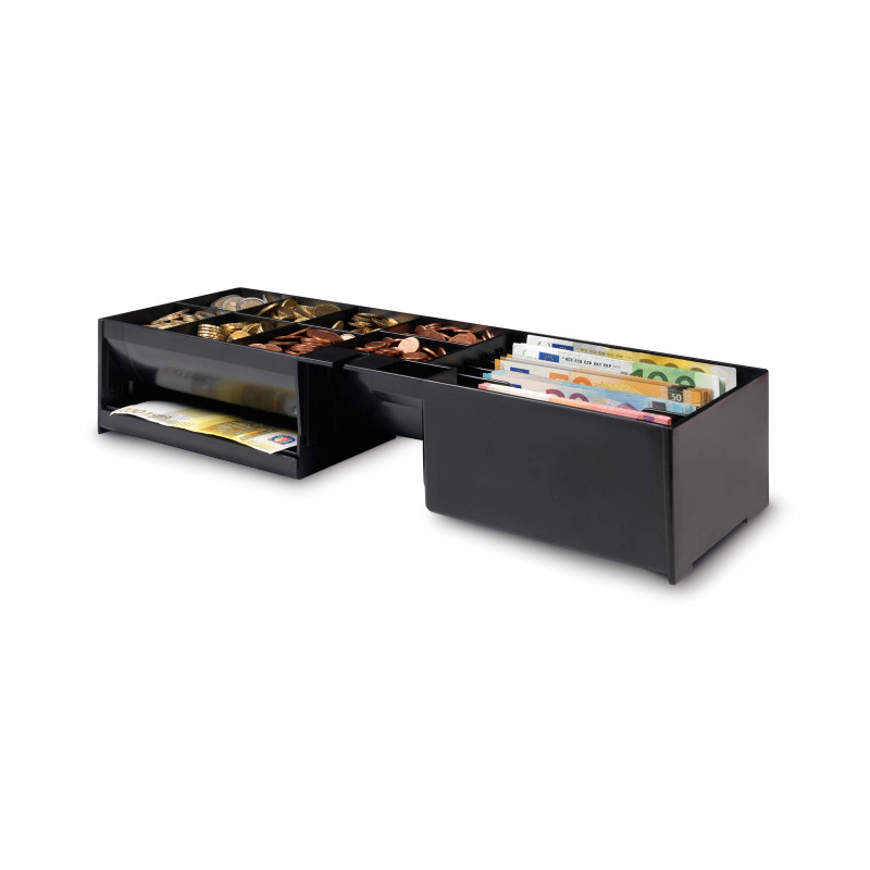 Safescan 4617T bac amovible qui organise votre argent à l'intérieur de votre tiroir-caisse - Bac avec 6 emplacements billets et Safescan 4617T bac amovible qui organise votre argent à l'intérieur de votre tiroir-caisse - Bac avec 6 emplacements billets et
