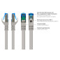 Good Connections SmartFLEX Câble de raccordement Cat. 6A 1,5 m – Câble Ethernet 10 GIGABIT de qualité supérieure avec câble Ethe Good Connections SmartFLEX Câble de raccordement Cat. 6A 1,5 m – Câble Ethernet 10 GIGABIT de qualité supérieure avec câble Ethe