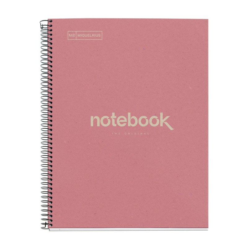 Miquelrius - Cahier A4 recyclé, 80 feuilles 80 g/m², petits carreaux 5x5 mm, carnet en papier recyclé (post-consommation), 1 ban Miquelrius - Cahier A4 recyclé, 80 feuilles 80 g/m², petits carreaux 5x5 mm, carnet en papier recyclé (post-consommation), 1 ban