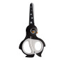 Wedo 736003 Enfants de Ciseaux Craft Ciseaux en Acier Inoxydable Conseils Blunt Doux Griffeinlagen Ekky, 13 Cm, Noir/Blanc Wedo 736003 Enfants de Ciseaux Craft Ciseaux en Acier Inoxydable Conseils Blunt Doux Griffeinlagen Ekky, 13 Cm, Noir/Blanc