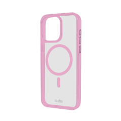 SBS Mag Frame Case Coque MagSafe pour iPhone 16 Pro - Flexible et résistant, Protection Antichoc et Anti-Rayures, Protection App