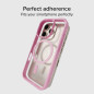 SBS Mag Frame Case Coque MagSafe pour iPhone 16 Pro - Flexible et résistant, Protection Antichoc et Anti-Rayures, Protection App SBS Mag Frame Case Coque MagSafe pour iPhone 16 Pro - Flexible et résistant, Protection Antichoc et Anti-Rayures, Protection App