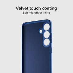 SBS Instinct Coque pour Samsung S25 - Compatible avec Chargement sans Fil, Surface Soft-Touch, Douce au Toucher et intérieur en 