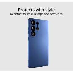 SBS Instinct Coque pour Samsung S25 Ultra - Compatible Chargement sans Fil, Surface Soft-Touch, Doux au Toucher et intérieur en
