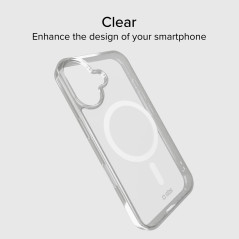 SBS Light MagSafe Coque pour iPhone 16 - Flexible et résistant, Protection Antichoc et Anti-Rayures, Protection Appareil Photo,