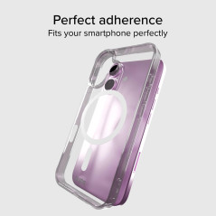 SBS Light MagSafe Coque pour iPhone 16 - Flexible et résistant, Protection Antichoc et Anti-Rayures, Protection Appareil Photo, 