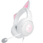 Razer Kraken Kitty V2 - Casque Filaire RGB avec Kitty Ears pour Le Jeu et Le Streaming (325 g, Triforce 40 mm Drivers, HyperClea Razer Kraken Kitty V2 - Casque Filaire RGB avec Kitty Ears pour Le Jeu et Le Streaming (325 g, Triforce 40 mm Drivers, HyperClea