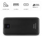 Hama PD 10 - Batterie Externe 20 W [Power Bank 10 000mAh] [Batterie Portable PD 3.0 & QC 3.0], USB C, Compatible avec Les iPhone