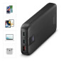 Hama PD 10 - Batterie Externe 20 W [Power Bank 10 000mAh] [Batterie Portable PD 3.0 & QC 3.0], USB C, Compatible avec Les iPhone