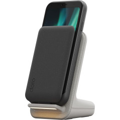 DORO - Pack Smartphone Aurora A20 - Socle de Charge sans Fil - Téléphone Portable Senior à clapet - Touche d'Assistance - Locali