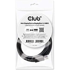 CLUB 3D CABLE MINI DISPLAYPORT 1.2. 2 METROS.