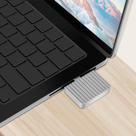 LogiLink UA0423 - Très Petit boîtier USB 3.2 (Gen2x1) SSD, USB-C vers PCIe NVMe