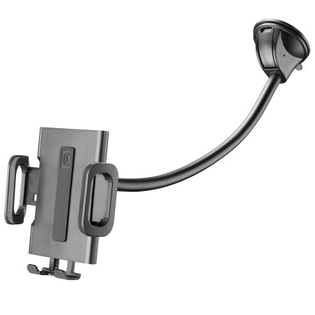 cellularline | Hug Flexi XL - Universal - Support de téléphone de Voiture avec Fixation à Ventouse - Universel pour Tous Les tél