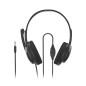 Hama HS-P100 V2 Casque Micro - Casque Jack, Microphone Intégré, Ultra léger, Télécommande Intégrée - Noir Hama HS-P100 V2 Casque Micro - Casque Jack, Microphone Intégré, Ultra léger, Télécommande Intégrée - Noir