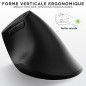 T'nB - Souris Infinite Ergonomique Verticale, 4800 DPI, Molette Débrayable, Double Mode Bluetooth et Dongle USB, Batterie Rechar T'nB - Souris Infinite Ergonomique Verticale, 4800 DPI, Molette Débrayable, Double Mode Bluetooth et Dongle USB, Batterie Rechar