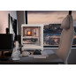 Fractal Design Meshify 3 RGB White Tempered Glass Clear Tint - High Airflow PC Gaming Case - Mesh Front Panel - Three ARGB Momen Fractal Design Meshify 3 RGB White Tempered Glass Clear Tint - High Airflow PC Gaming Case - Mesh Front Panel - Three ARGB Momen
