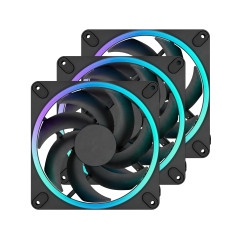 Fractal Design Momentum 14 RGB - Ventilateur silencieux pour boîtier PC - 140 mm - ARGB Gen 2-20 LEDs - Pales en polymère à cris