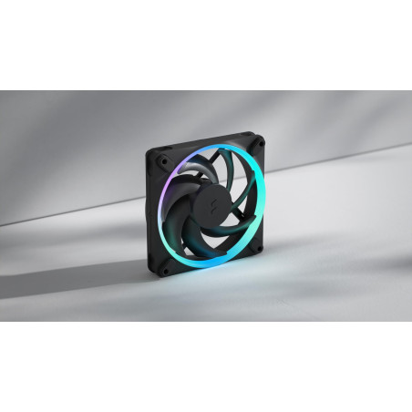 Fractal Design Momentum 14 RGB - Ventilateur silencieux pour boîtier PC - 140 mm - ARGB Gen 2-20 LEDs - Pales en polymère à cris