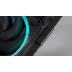 Fractal Design Momentum 14 RGB - Ventilateur silencieux pour boîtier PC - 140 mm - ARGB Gen 2-20 LEDs - Pales en polymère à cris