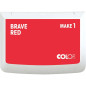 COLOP Tampon encreur MAKE 1 brave red 50 x 90 mm