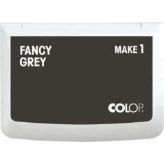 COLOP Tampon encreur MAKE 1 fancy grey 50 x 90 mm, pour tampon manuel traditionnel